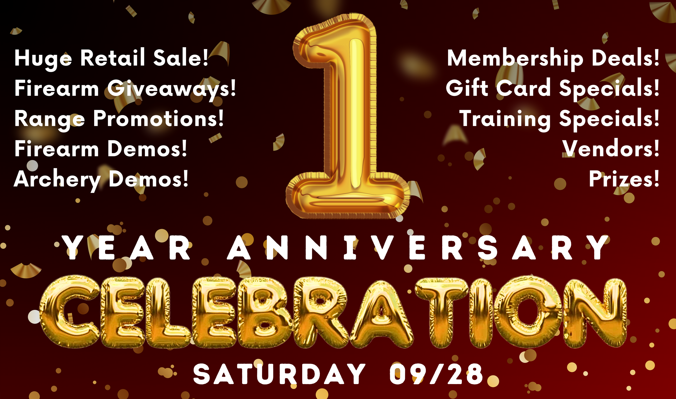 1-Year Anniversary Celebration