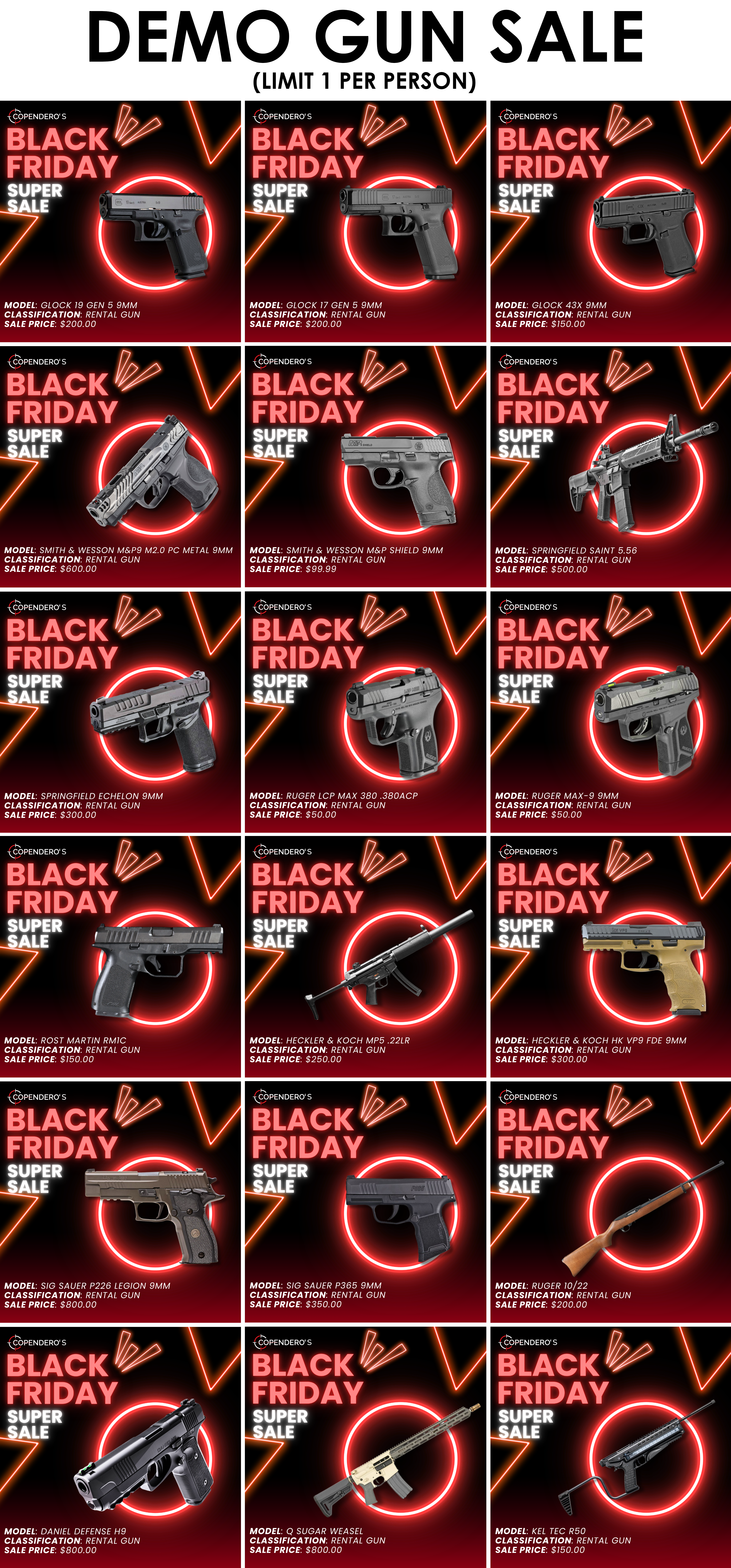 Black Friday Grid