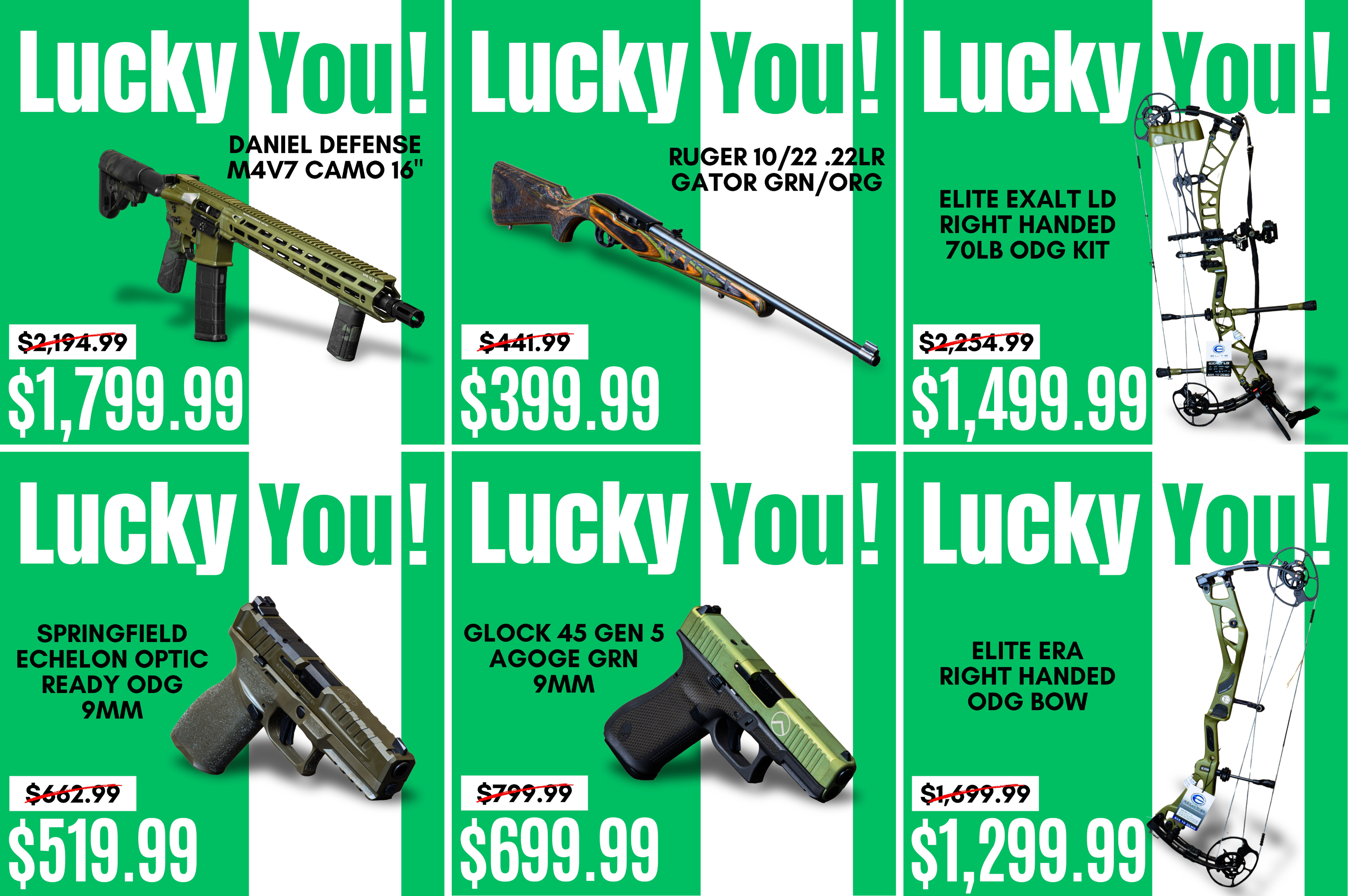 “Lucky You” Sale